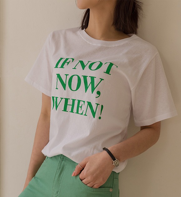 エベナット カラー印刷 半袖Tシャツ 韓国