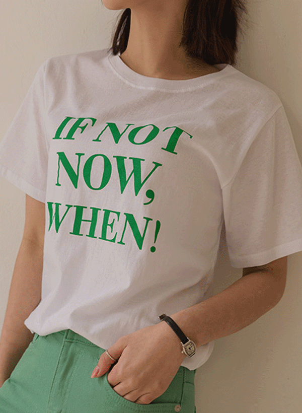 エベナット カラー印刷 半袖Tシャツ 韓国