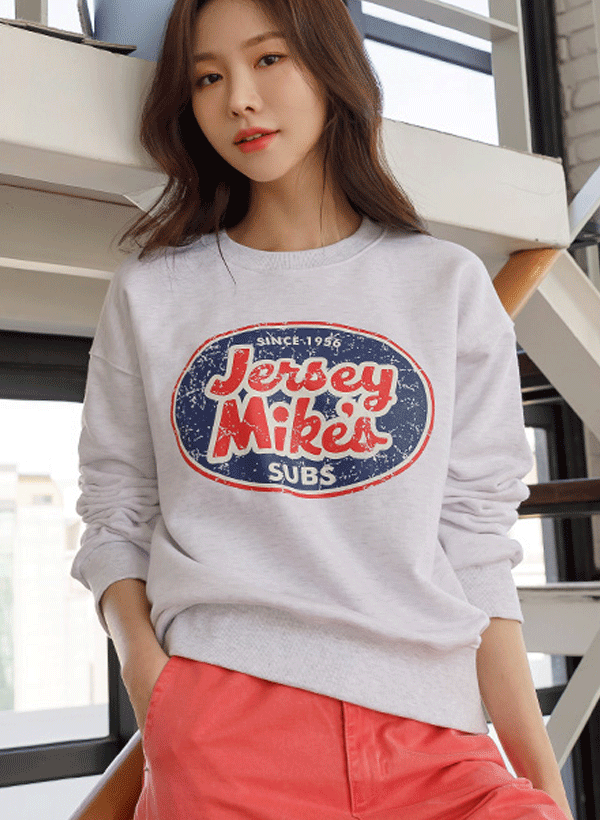 ペルチ ビンテージプリント セーター 韓国