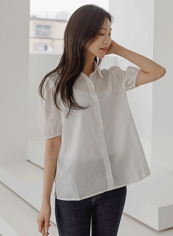 ジクテク ラウンド襟 半袖Tシャツ 韓国